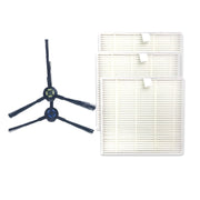 XI280 1 paio di spazzole laterali I258 + 3 filtri I206 per ILIFE V8S