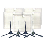 XI283 2 paia di spazzole laterali I258 + 5 filtri I206 per ILIFE V8S