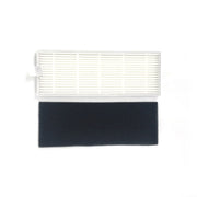 XI295 2 paia spazzole laterali K614 + 3 pezzi K636 stracci + 3 pezzi filtri I207 per ILIFE A4