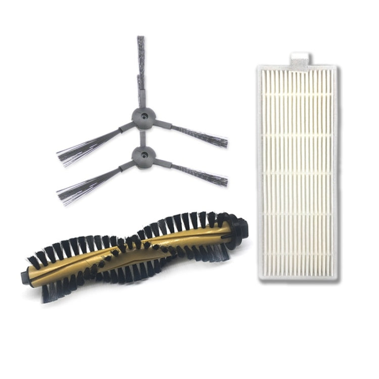 Set spazzole laterali, filtro e spazzole principali per ILIFE A4