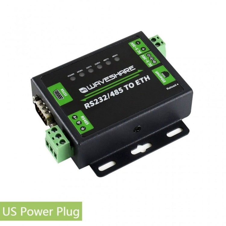 Convertitore industriale RS232 RS485 a Ethernet Waveshare