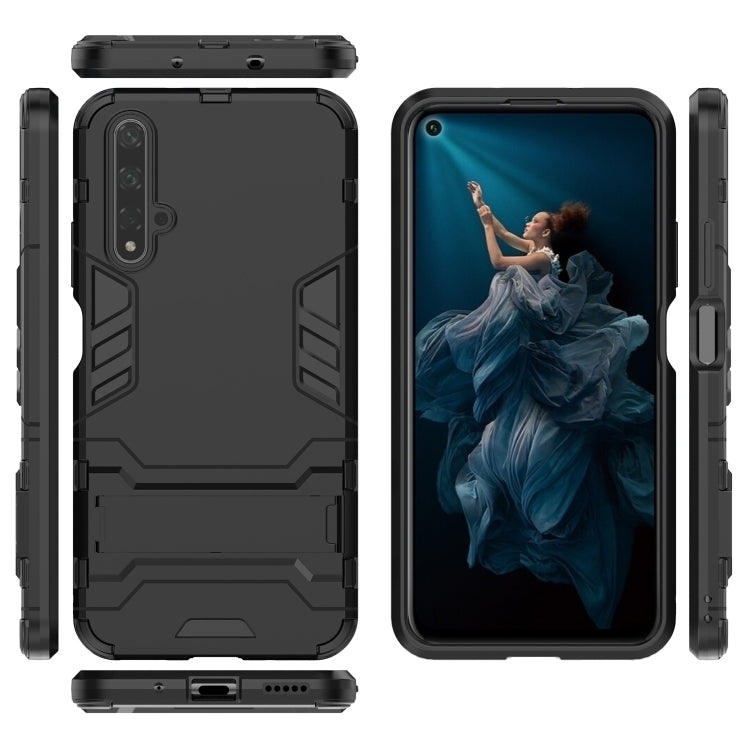Custodia antiurto PC TPU per Huawei Honor 20 con supporto