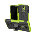 Custodia TPU+PC con supporto per Nokia 3.2