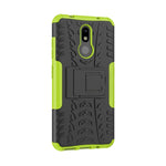 Custodia TPU+PC con supporto per Nokia 3.2