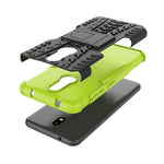 Custodia TPU+PC con supporto per Nokia 3.2
