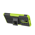 Custodia TPU+PC con supporto per Nokia 3.2