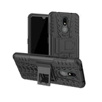 Custodia TPU+PC con supporto per Nokia 4.2