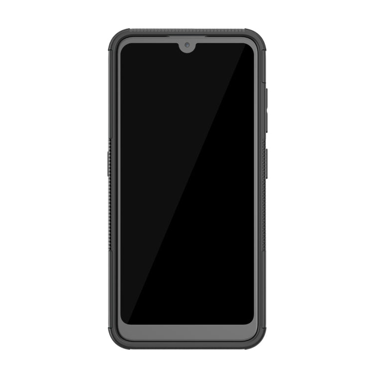 Custodia TPU+PC con supporto per Nokia 4.2
