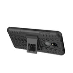 Custodia TPU+PC con supporto per Nokia 4.2