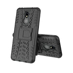 Custodia TPU+PC con supporto per Nokia 4.2