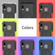 Custodia antiurto TPU e PC per Samsung Galaxy A20e e A10e