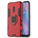 Custodia protettiva PC TPU per OPPO K3 con anello
