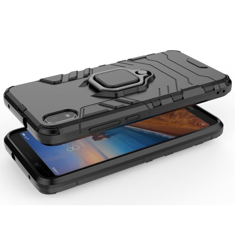 Custodia protettiva antiurto TPU per Xiaomi Redmi 7A con anello