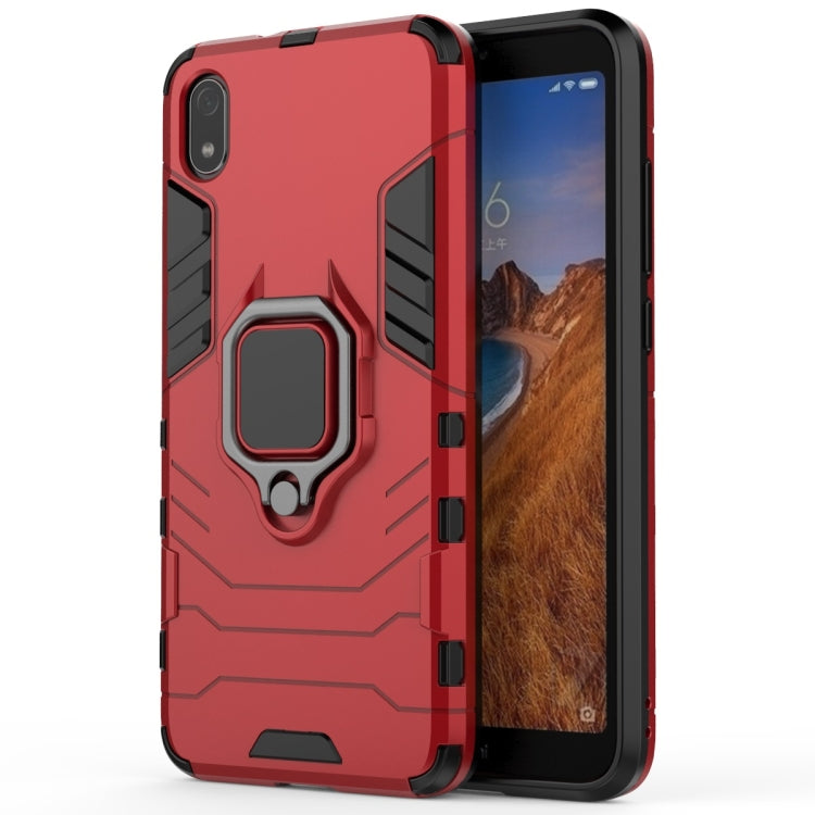 Custodia protettiva antiurto TPU per Xiaomi Redmi 7A con anello