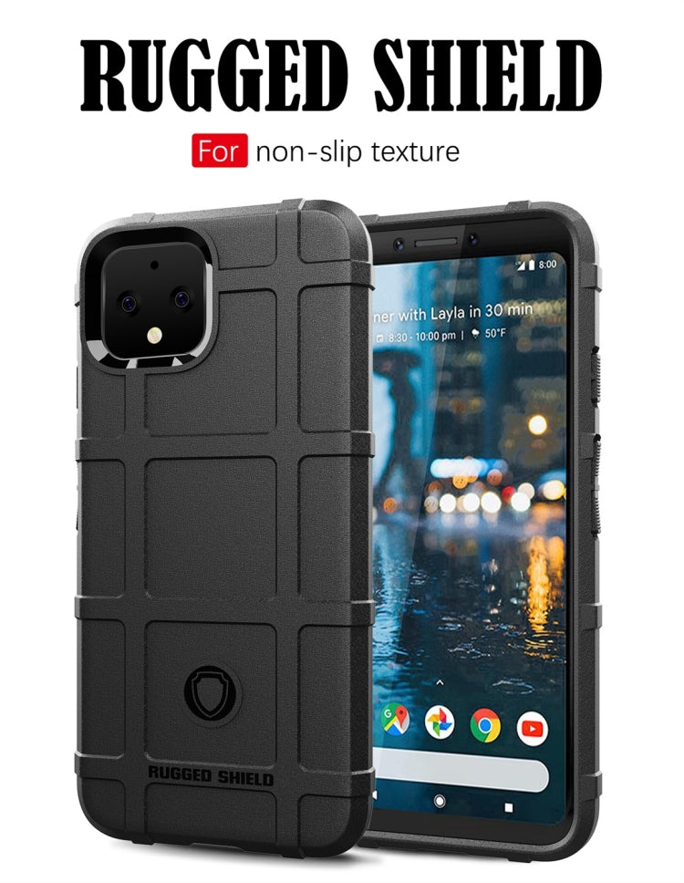 Custodia silicone copertura totale per Google Pixel 4