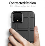 Custodia silicone copertura totale per Google Pixel 4