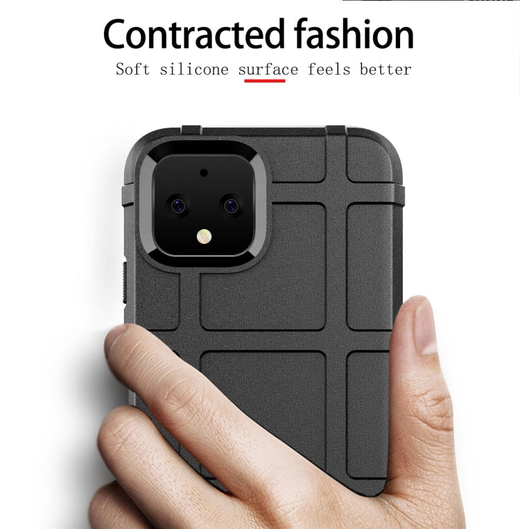 Custodia silicone copertura totale per Google Pixel 4