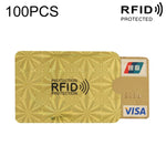 Custodia blocco RFID in alluminio per carte di credito 9x6,3 cm