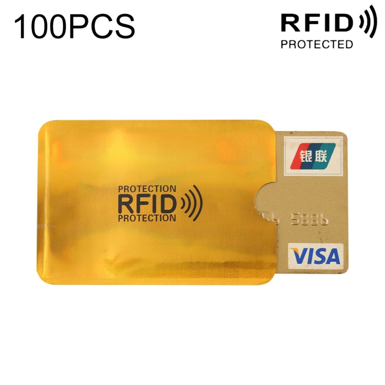 Custodia blocco RFID in alluminio per carte di credito 9x6,3 cm