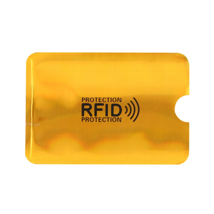 Custodia blocco RFID in alluminio per carte di credito 9x6,3 cm