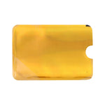 Custodia blocco RFID in alluminio per carte di credito 9x6,3 cm