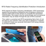 Custodia blocco RFID in alluminio per carte di credito 9x6,3 cm