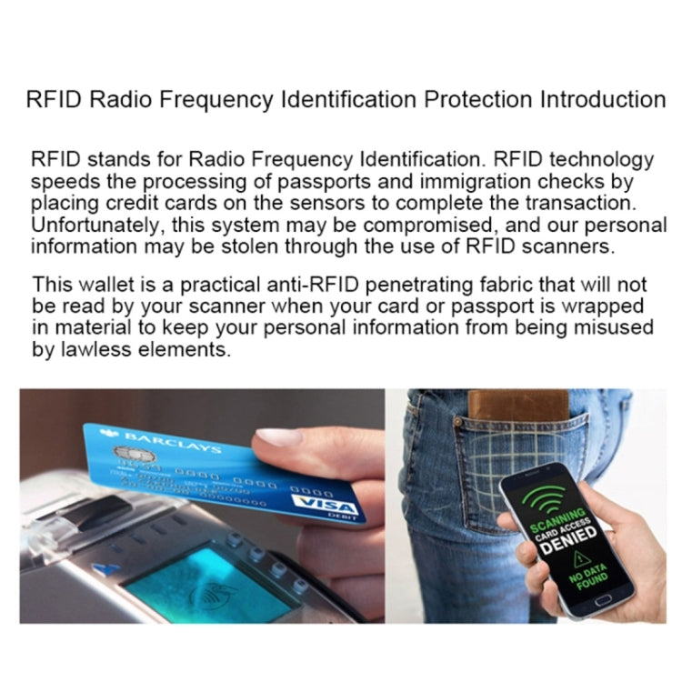 Custodia blocco RFID in alluminio per carte di credito 9x6,3 cm