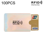 Custodia blocco RFID in alluminio per carte di credito 9x6,3 cm