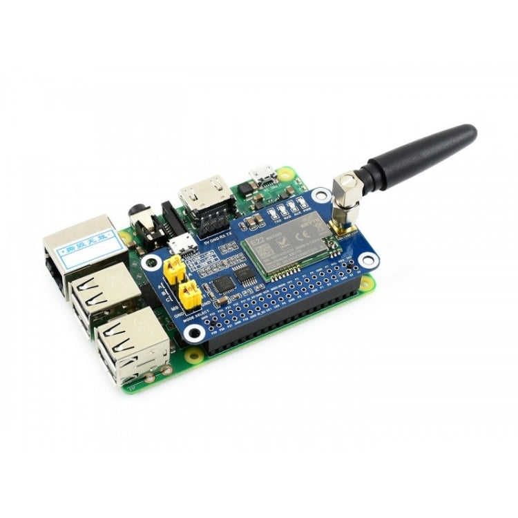 Waveshare SX1262 LoRa HAT Banda di frequenza 868 MHz per Raspberry Pi, applicabile per Europa / Asia / Africa, 868MHz