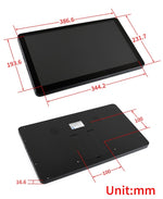 Waveshare Monitor 15,6" IPS 1920x1080 HDMI Touch con custodia
