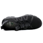 Jiefu Tessuto Volante Leggero E Traspirante Tutto Nero Anti Smashing E Anti Piercing Isolamento Elettrico Protezione Scarpe Di Sicurezza, 36, 37, 38, 39, 40, 41, 42, 43, 44, 45, 46, 47, 48