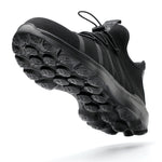 Jiefu Tessuto Volante Leggero E Traspirante Tutto Nero Anti Smashing E Anti Piercing Isolamento Elettrico Protezione Scarpe Di Sicurezza, 36, 37, 38, 39, 40, 41, 42, 43, 44, 45, 46, 47, 48