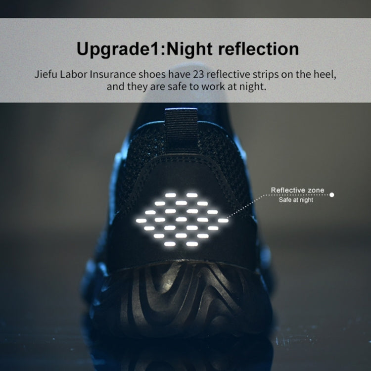 Scarpe di sicurezza sul lavoro isolanti Jiefu con permeabilità all'aria, resistenza agli urti e resistenza alla perforazione, 36, 37, 38, 39, 40, 41, 42, 43, 44, 45, 46, 47, 48