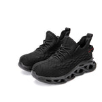 Scarpe antinfortunistiche isolanti in tessuto volante traspirante Jiefu, 36, 37, 38, 39, 40, 41, 42, 43, 44, 45, 46, 47, 48