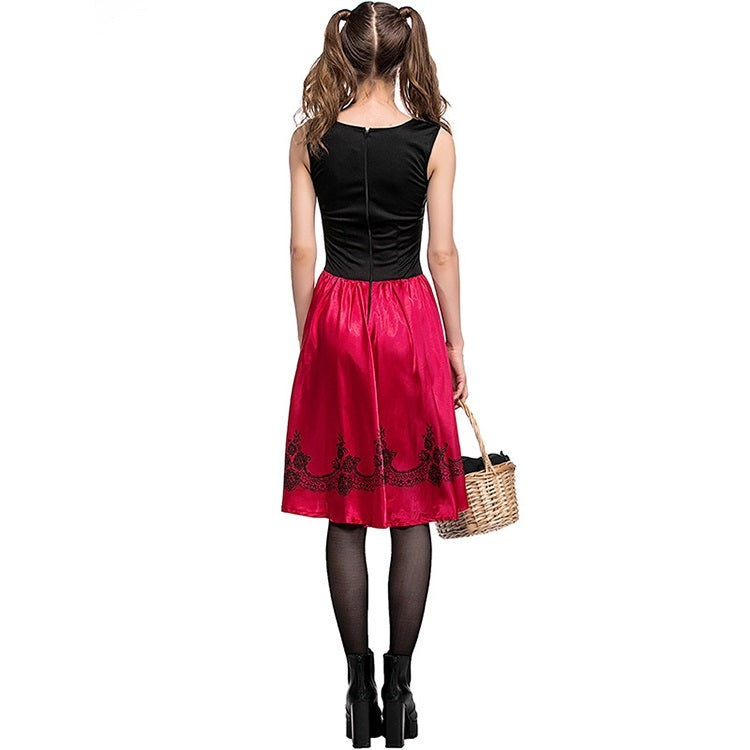 Costume da Cappuccetto Rosso per adulti Cosplay, S, M, L, XL, XXL, XXXL
