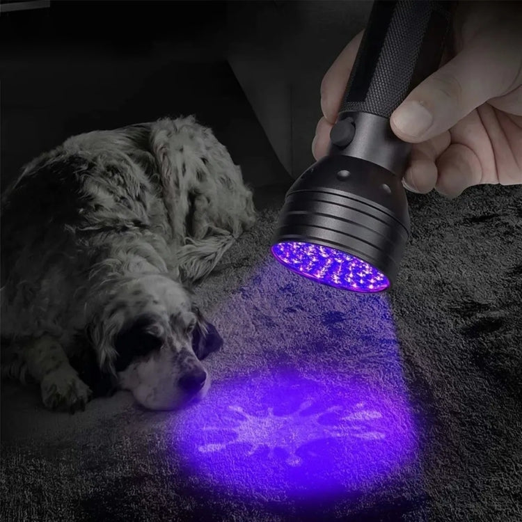 Torcia a LED UV YWXLight 51 LED 395nm, supporto per rilevare l'urina dell'animale domestico