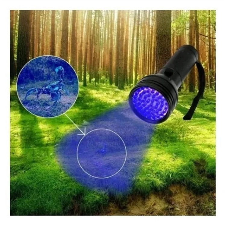 Torcia a LED UV YWXLight 51 LED 395nm, supporto per rilevare l'urina dell'animale domestico