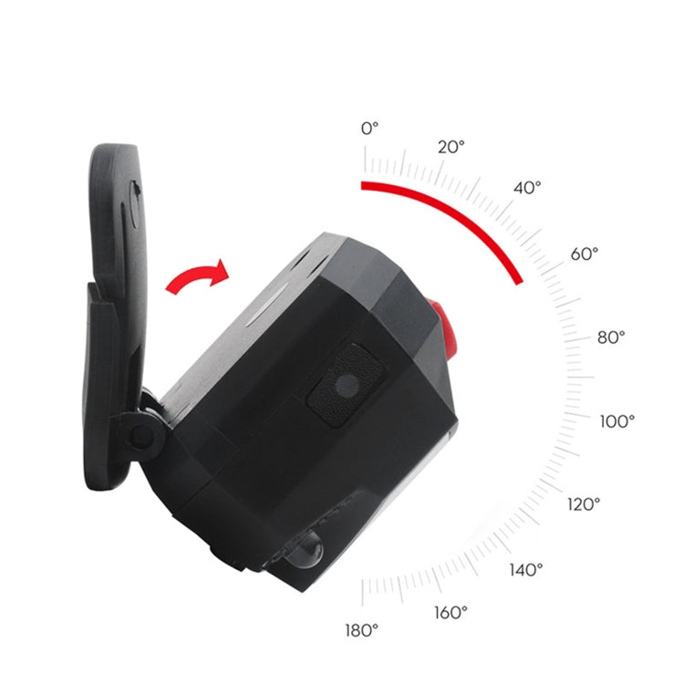 YWXLight XPG + COB Induzione di ricarica Faro a luce forte con display di alimentazione