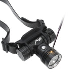 YWXLight 60m Fotografia subacquea Video Fill-up Faro Torcia subacquea con funzione di visualizzazione della batteria (Faro + Batteria + Caricabatterie)