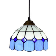 Lampada a sospensione in vetro colorato 20cm