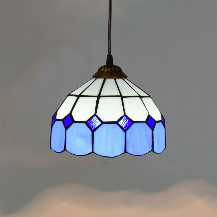 Lampada a sospensione in vetro colorato 20cm