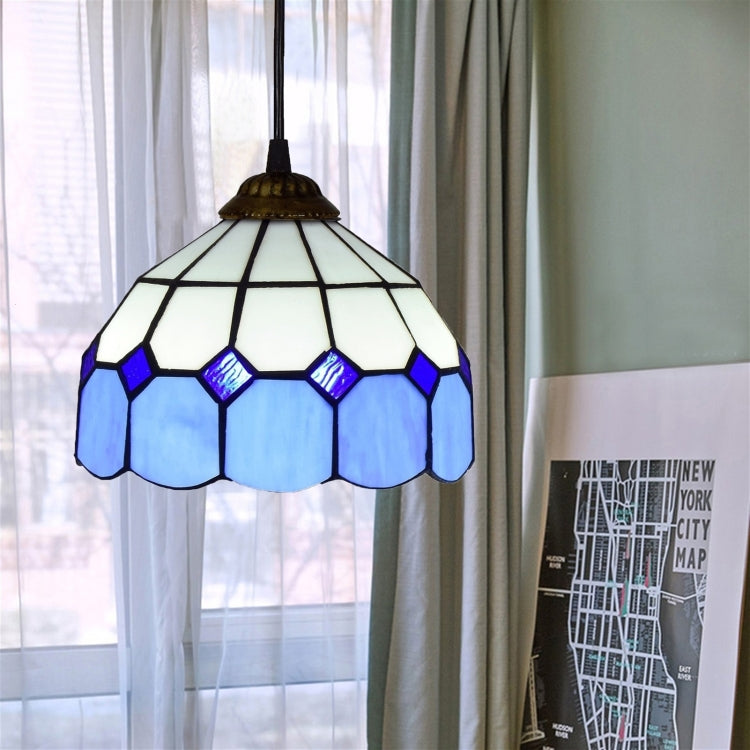 Lampada a sospensione in vetro colorato 20cm