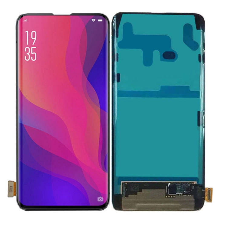 Schermo LCD originale e assemblaggio completo del digitalizzatore per OPPO Find X, For OPPO Find X