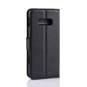 Custodia portafoglio in pelle flip per Samsung Galaxy S10e