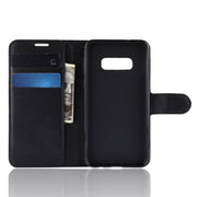 Custodia portafoglio in pelle flip per Samsung Galaxy S10e