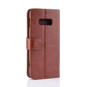 Custodia portafoglio in pelle flip per Samsung Galaxy S10e
