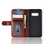 Custodia portafoglio in pelle flip per Samsung Galaxy S10e