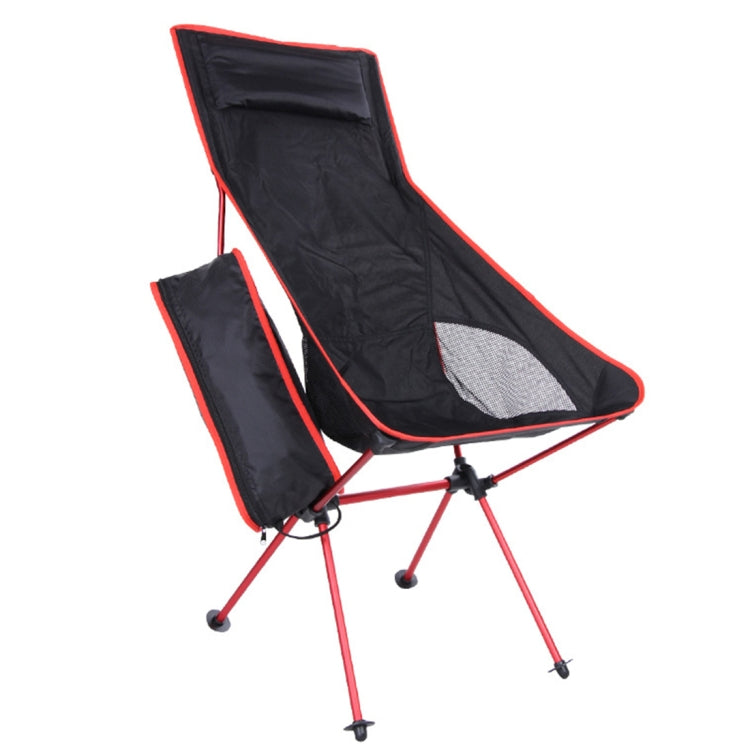 Sedia da campeggio pieghevole portatile da esterno Sedia da spiaggia da pesca leggera Schienale reclinabile in lega di alluminio aeronautica, Camping Chair(blue), Camping Chair(green), Camping Chair(orange), Camping Chair(red)