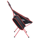 Sedia da campeggio pieghevole portatile da esterno Sedia da spiaggia da pesca leggera Schienale reclinabile in lega di alluminio aeronautica, Camping Chair(blue), Camping Chair(green), Camping Chair(orange), Camping Chair(red)