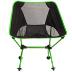 Sedia da campeggio pieghevole portatile da esterno Sedia da spiaggia da pesca leggera Schienale reclinabile in lega di alluminio aeronautica, Aluminum Alloy Chair(blue), Aluminum Alloy Chair(green), Aluminum Alloy Chair(light blue)                     ...